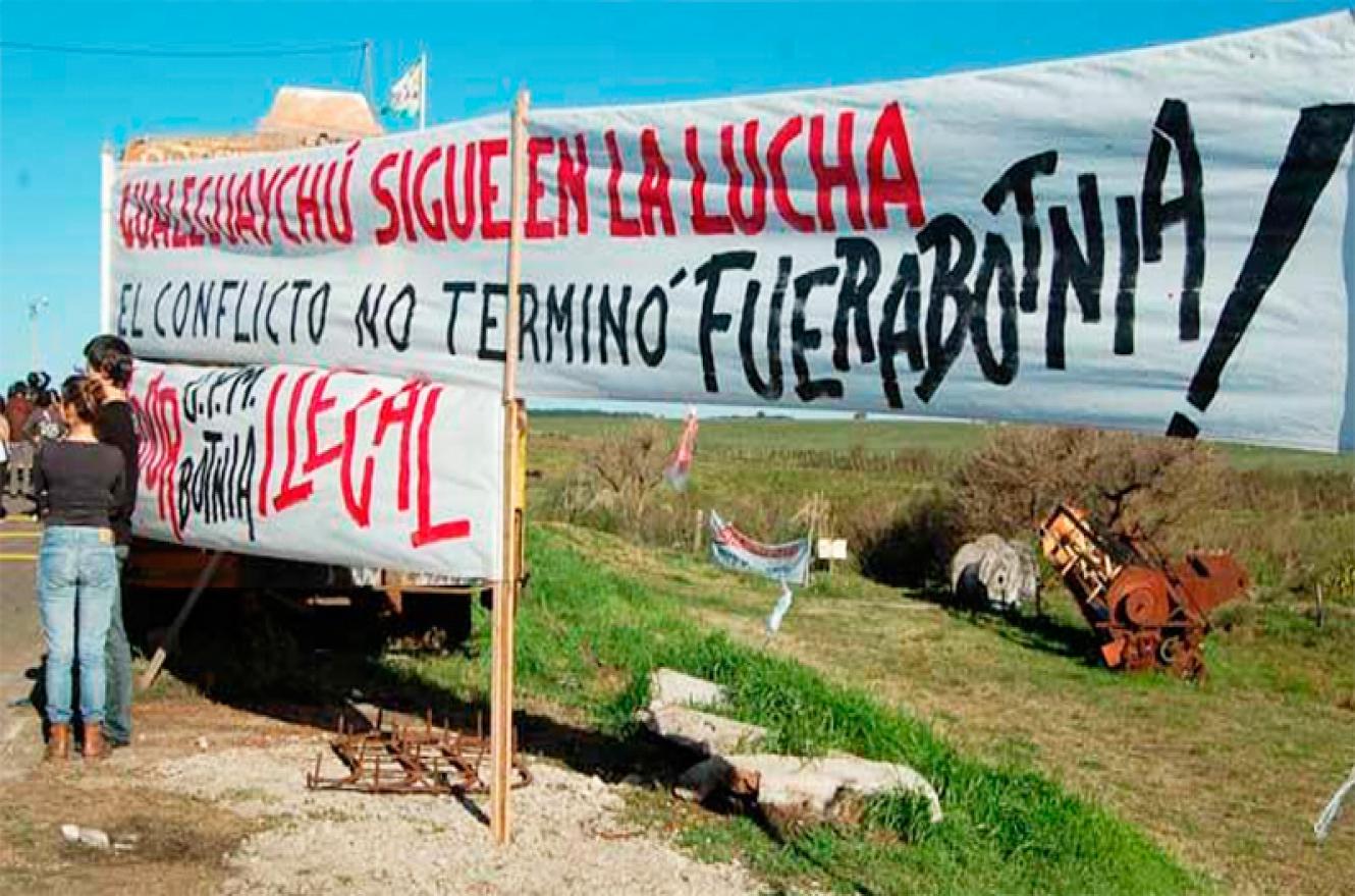 Protesta en Arroyo Verde