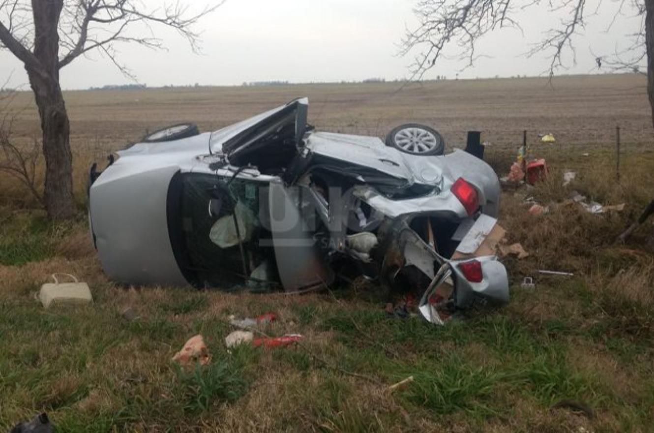 accidente ruta nacional 19 Clucellas