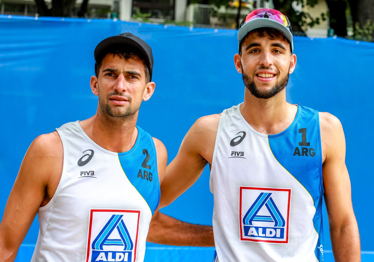 BeachVolley ¡Gallay/Churin y Capogrosso/Capogrosso, en la final del CSVP en  Cayena! SF: Gallay/Churin 🇦🇷 vs Gabi/Jullienis 2-0 (21-15…