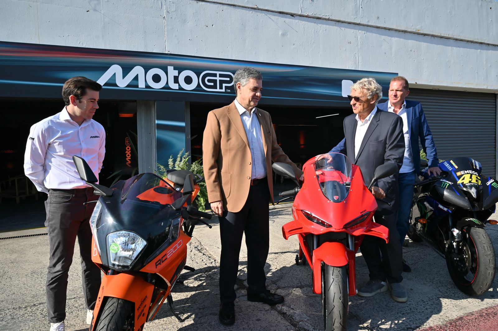 Jorge Macri anunció el regreso del Moto GP al Gálvez.