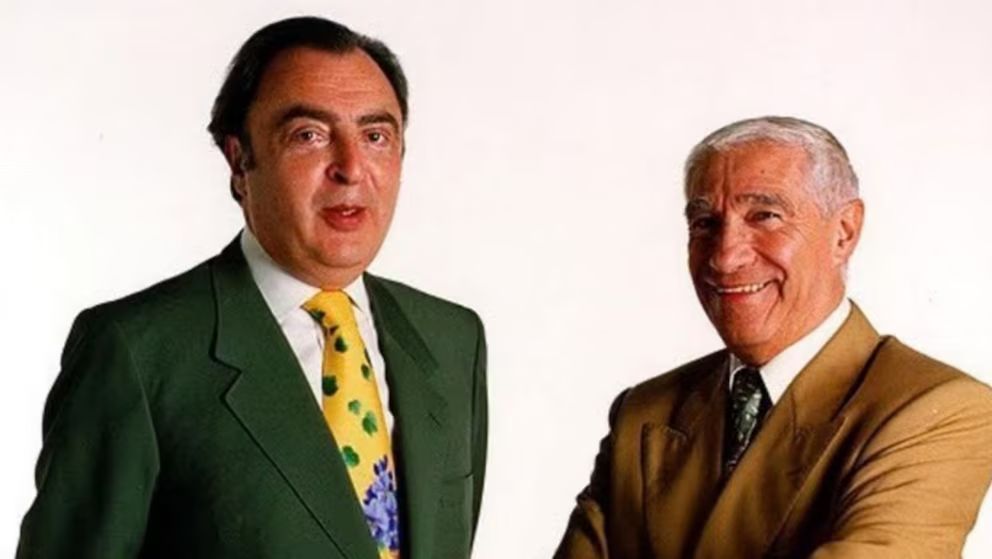 Marcelo Araujo junto a Enrique Macaya Marquez (ElTrece)