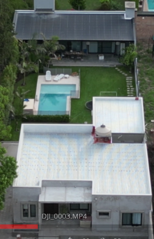 La majestuosa propiedad de Difiori en la zona de la Toma Vieja, allanada por la Policía.
