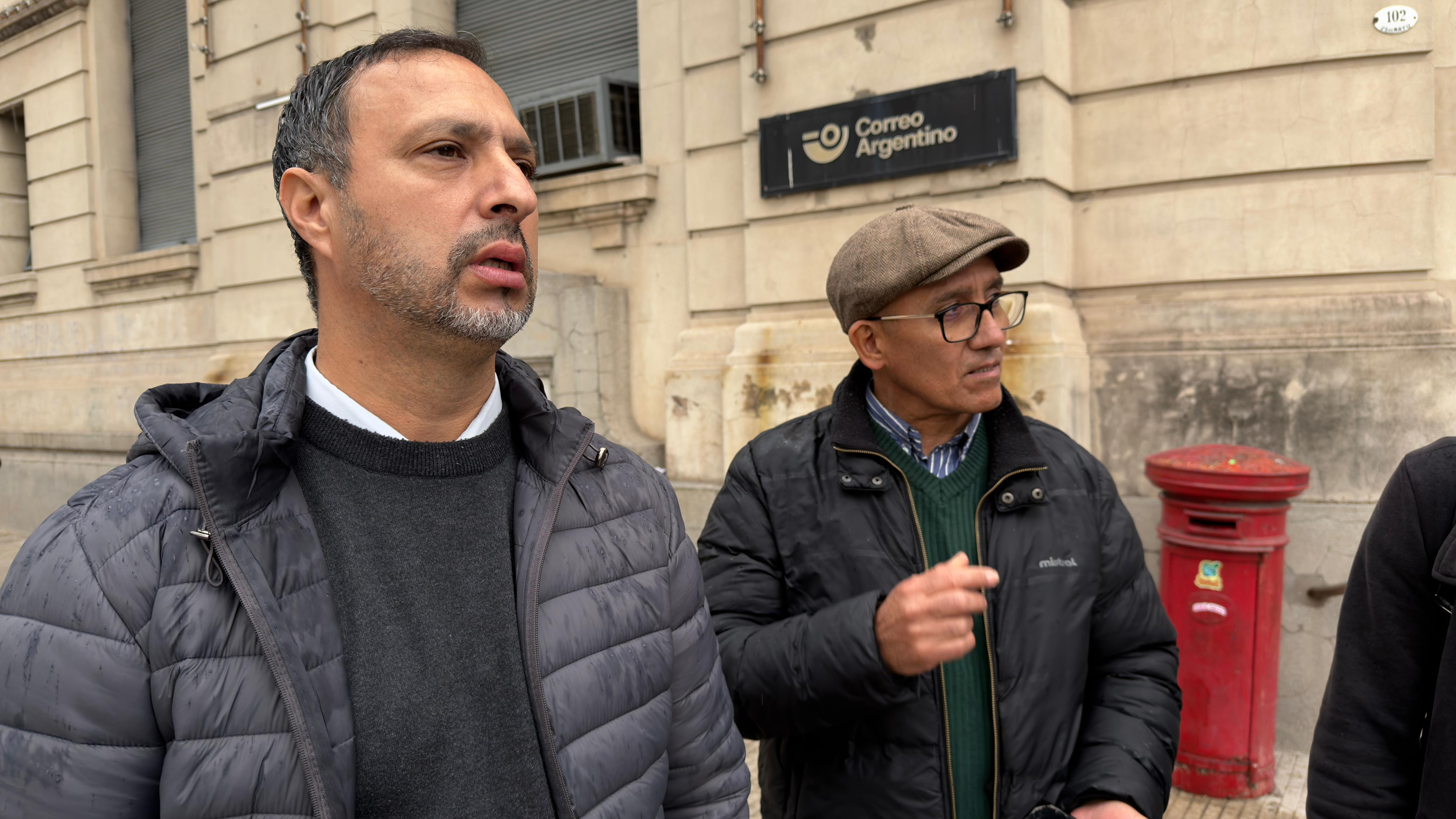 Máximo Miguez y Fabricio Retamal.