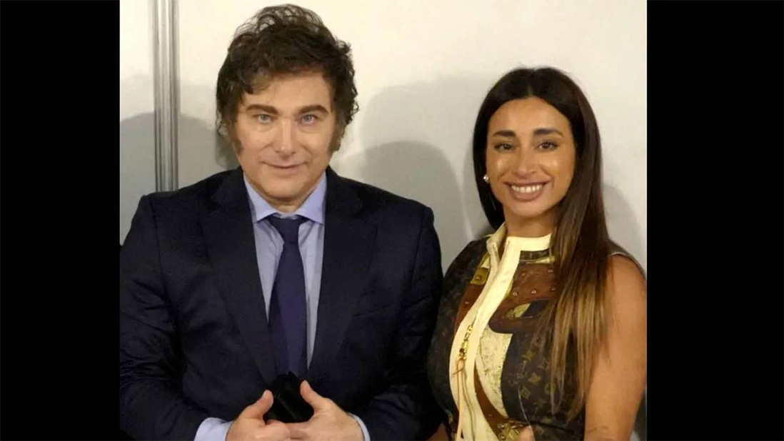 Javier Milei y Laura Belén Arrieta.