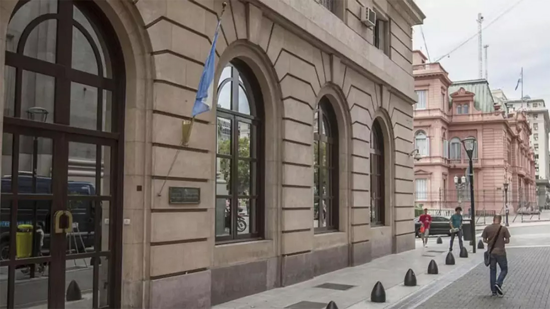 La sede central de la SIDE, en 25 de Mayo 11, a escasos metros de la Casa Rosada.