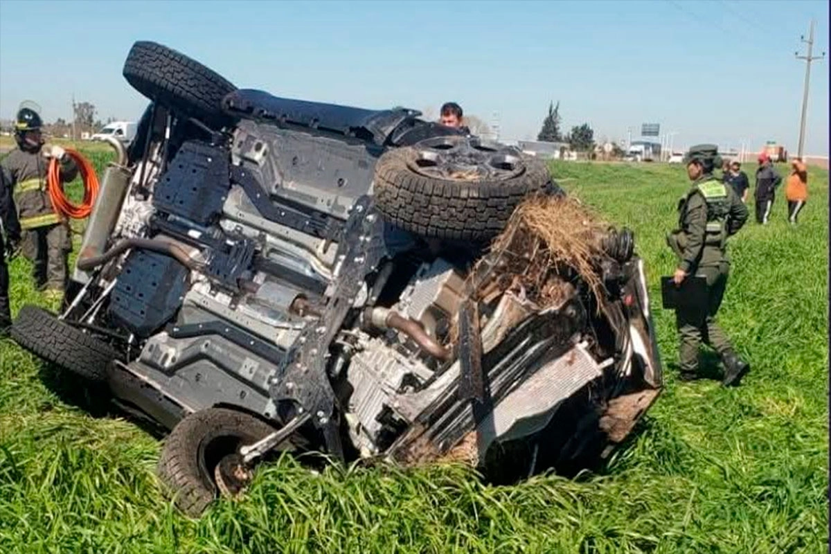 Un hombre oriundo de Entre Ríos murió en accidente. Foto: (Rafaela Noticias)