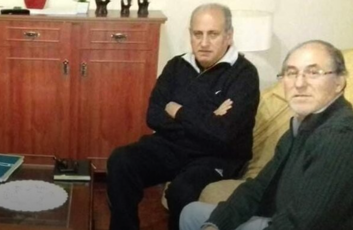 Rossi junto a Vega (quien luego lo impugnó), durante la campaña de 2023.