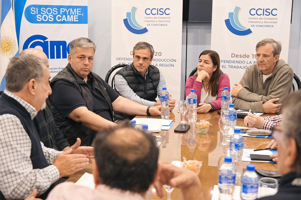 En Concordia los candidatos de Fuerza Entre Ríos tuvieron agenda con instituciones, productores y sindicatos, y movilizaron a la militancia.