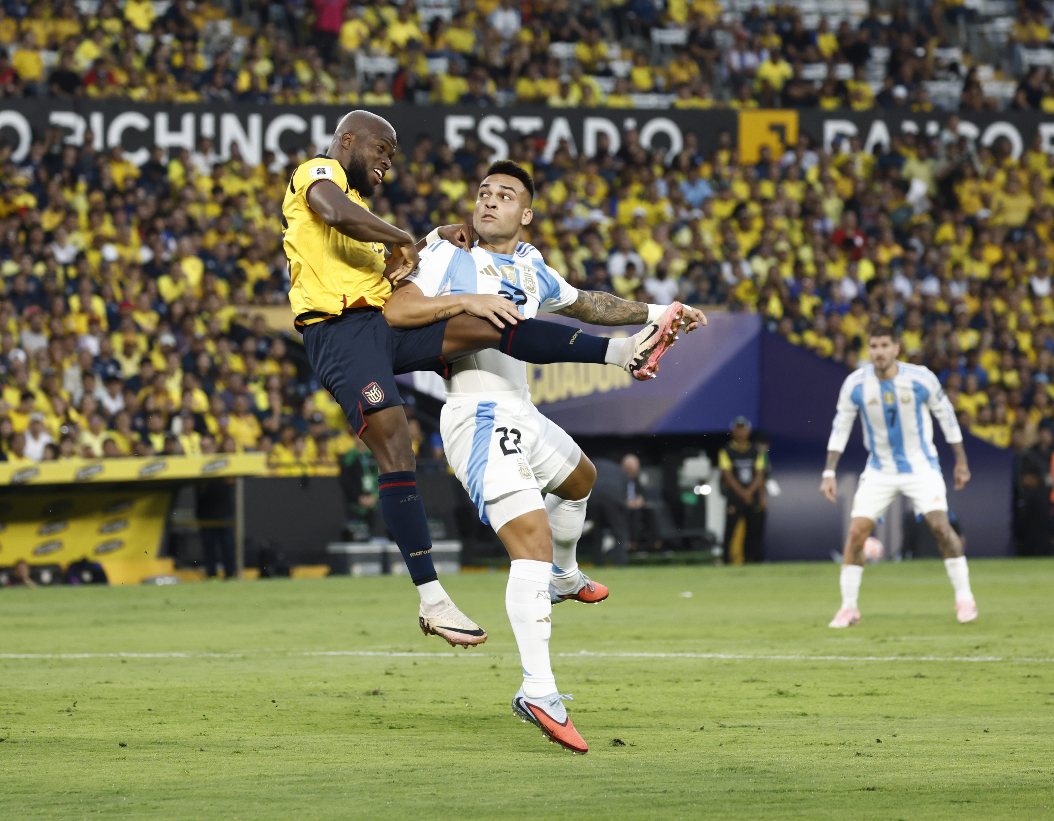 Argentina perdió en Guayaquil
