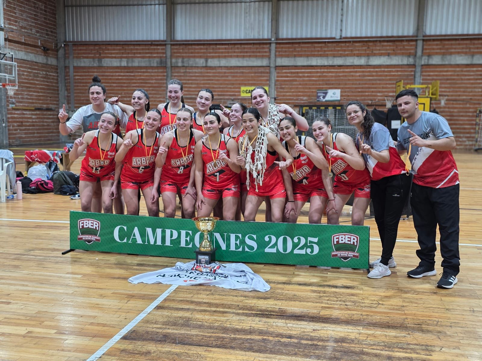 La ARBPR se coronó por quinta vez seguida en el Entrerriano de selecciones U17
