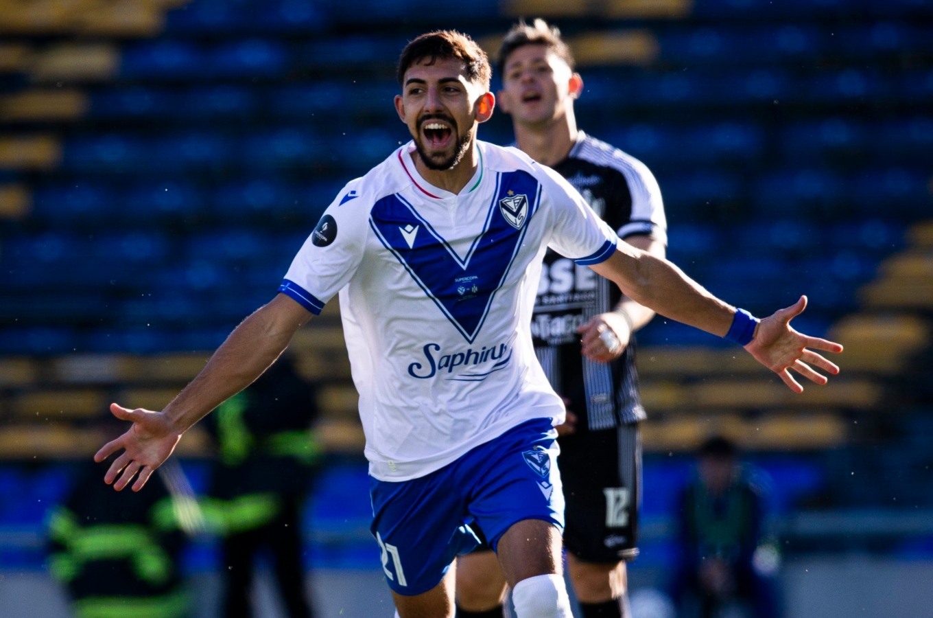 Jano Gordon, jugador de Vélez Sarsfield.
