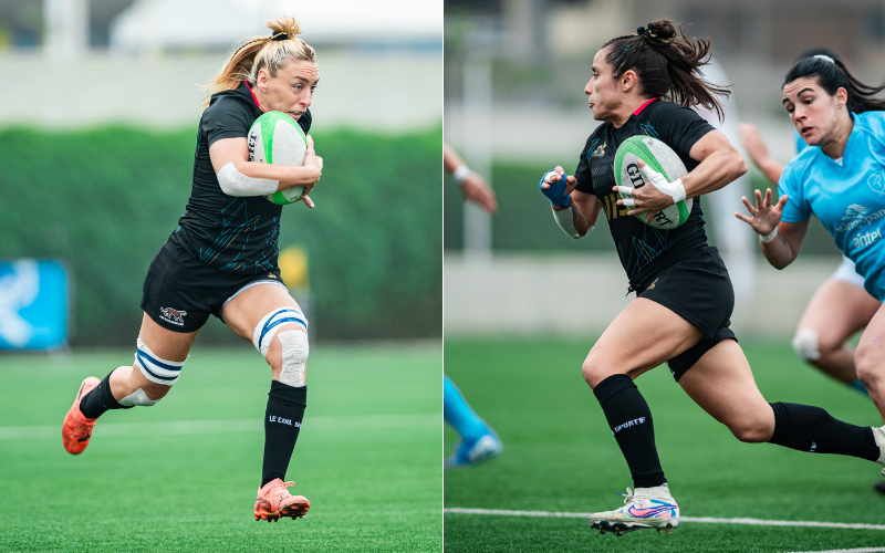 Antonella Reding y Paula Pedrozo