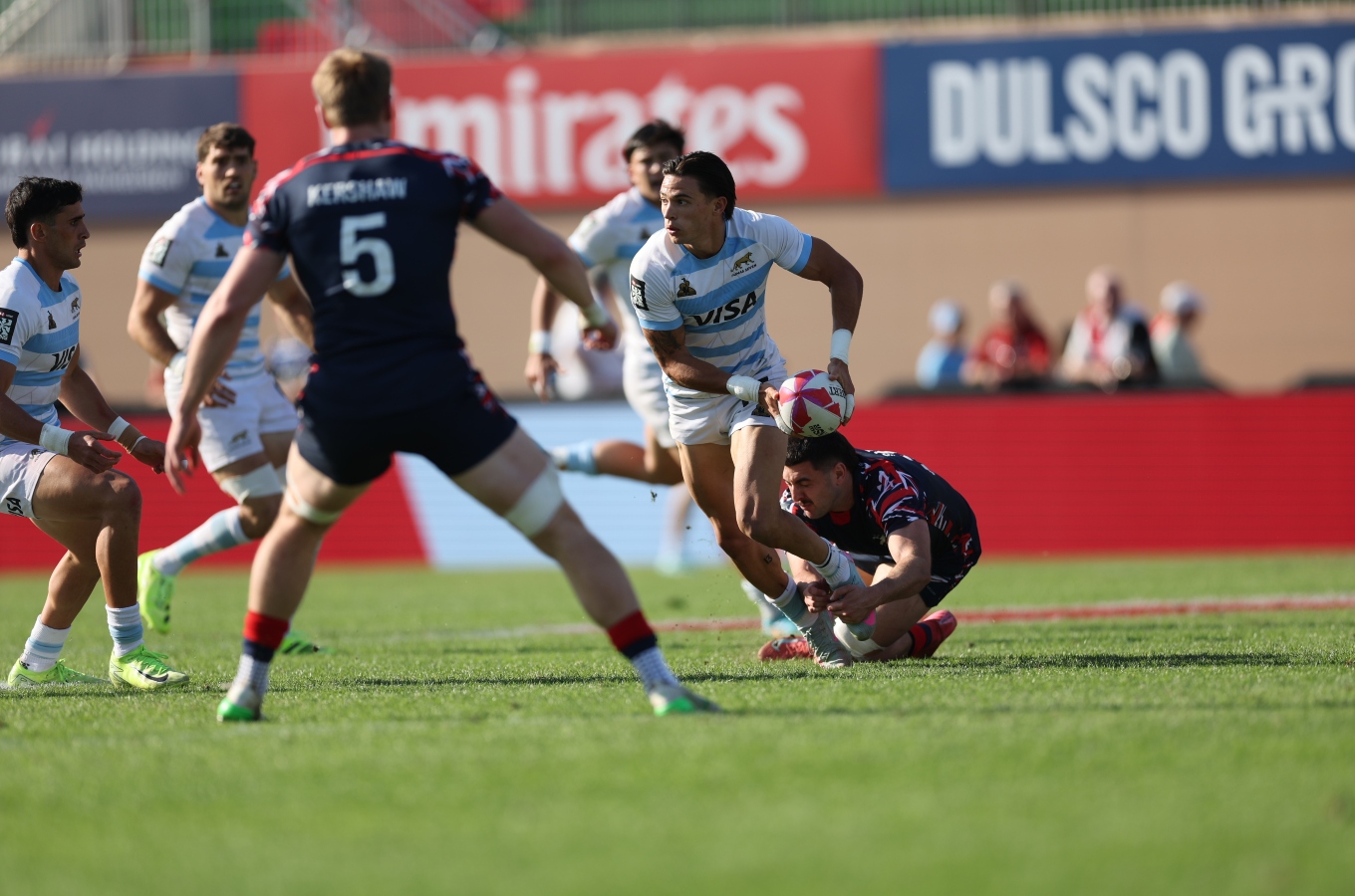 Argentina vs. Gran Bretaña | Seven de Dubái 2025.