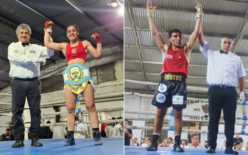 Zamira Beber e Iván Frutos 