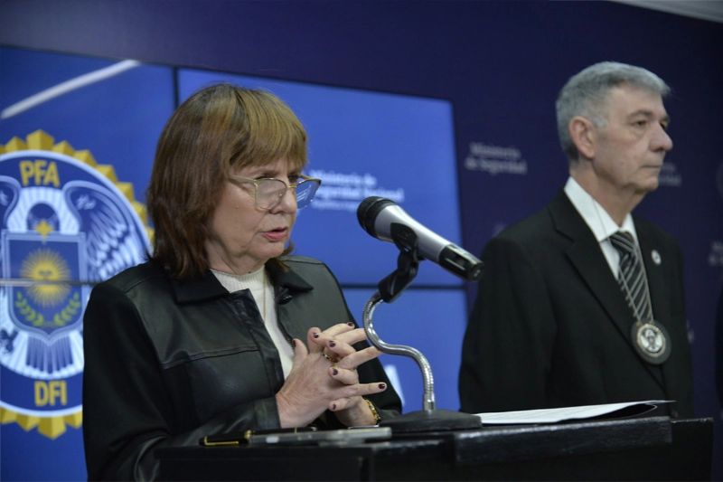 Bullrich Patricia anuncio controles Hidrovía