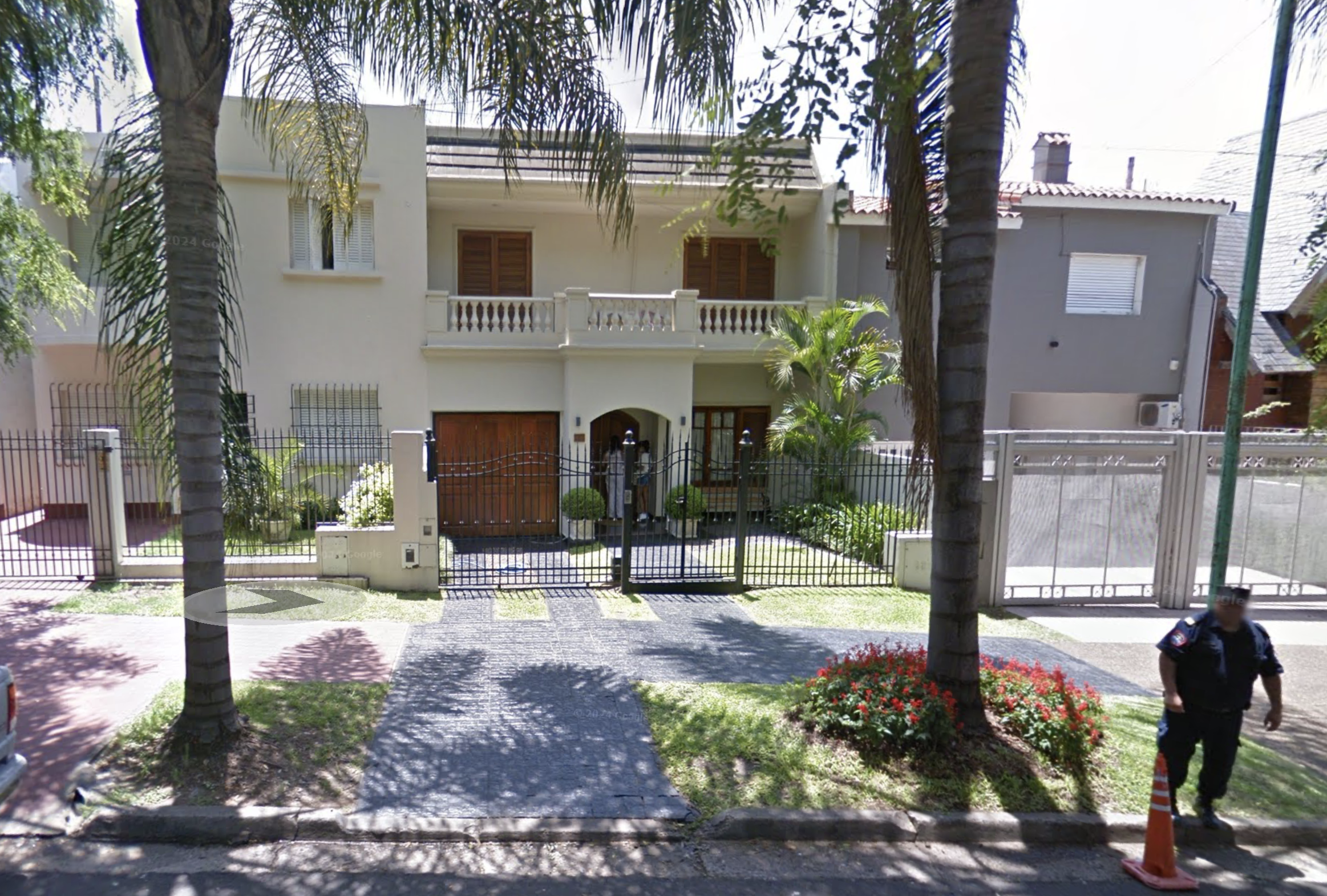 Una de las casas que alquiló Bordet, en calle Mitre en Paraná.