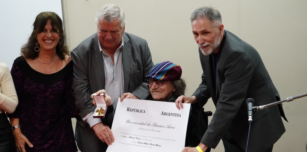 Charly García, doctor Honoris Causa de la UBA