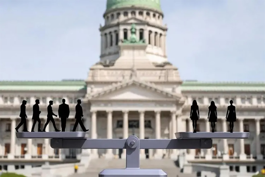 En el Congreso nacional la representación de las mujeres no iguala a la de los hombres, pese a la ley de igualdad de género.