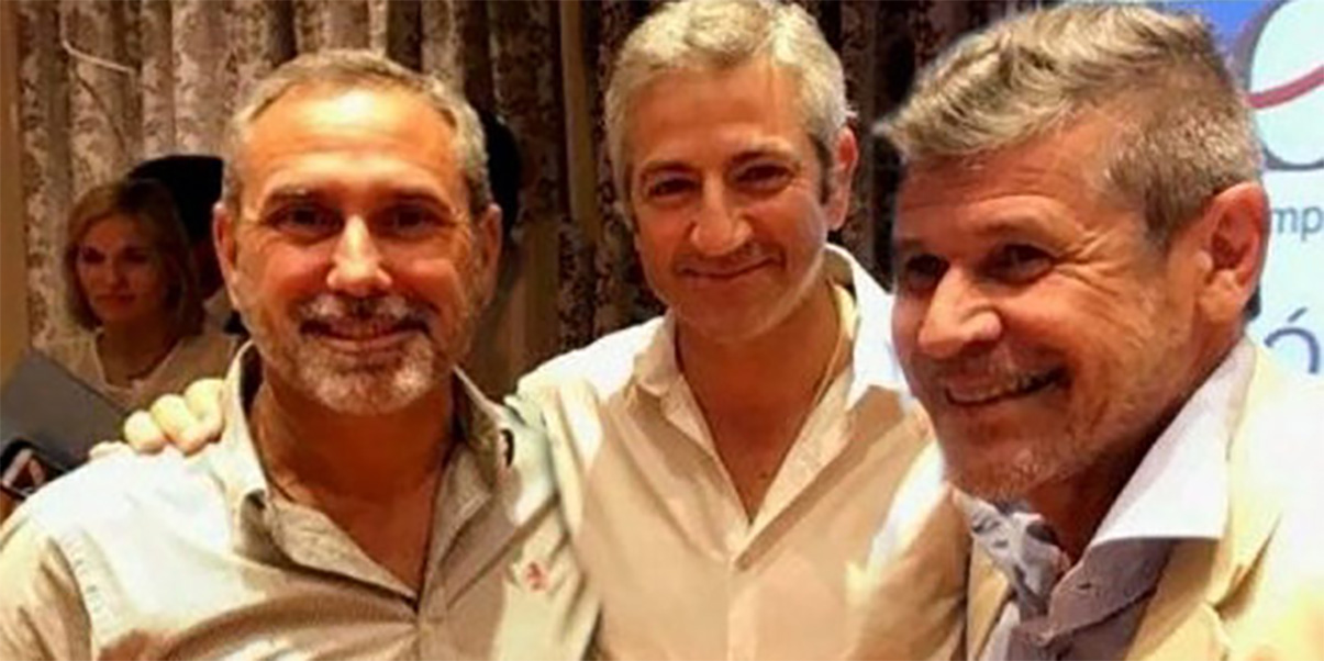 Jorge Diego Satto, Juan Enrique Ruiz Orrico y Mauro Héctor Vazón.