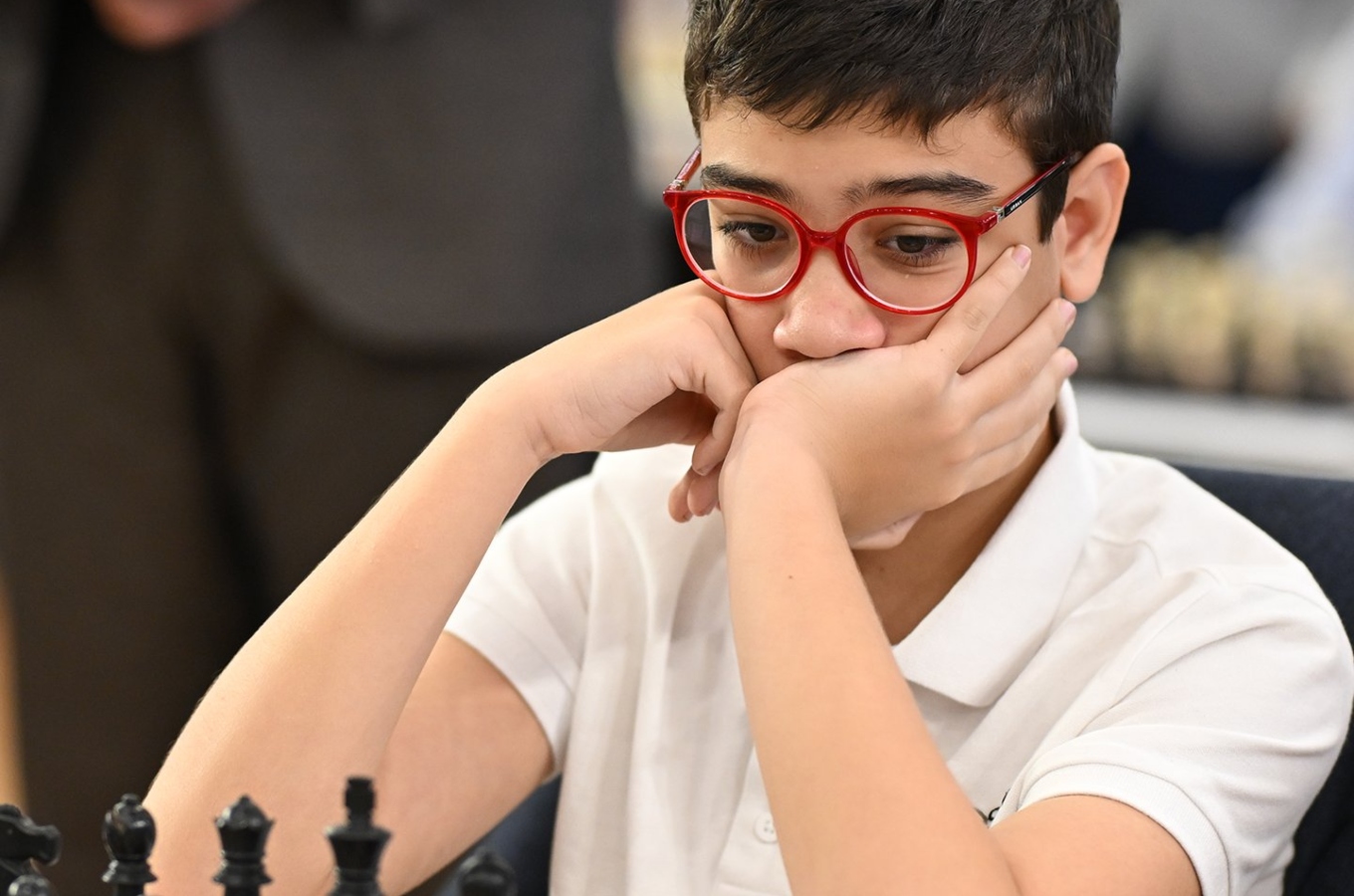 Faustino Oro - Mundial de Ajedrez rápido Qatar 2025.