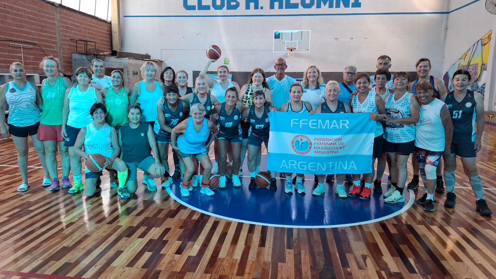 Selección Argentina de Maxibásquet.