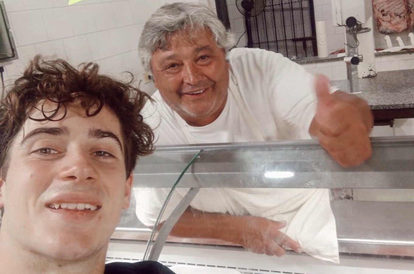 Franco Colapinto en San Andrés de Giles.