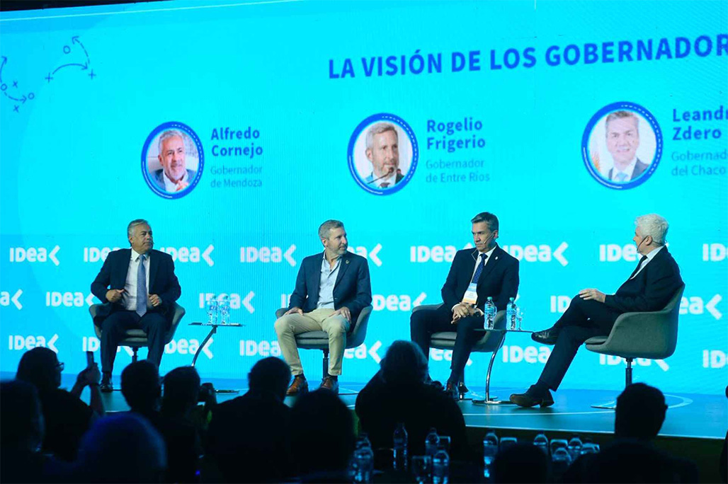 En el 61° Coloquio de IDEA, Rogelio Frigerio planteó reformas fiscales, laborales y educativas para el desarrollo nacional.