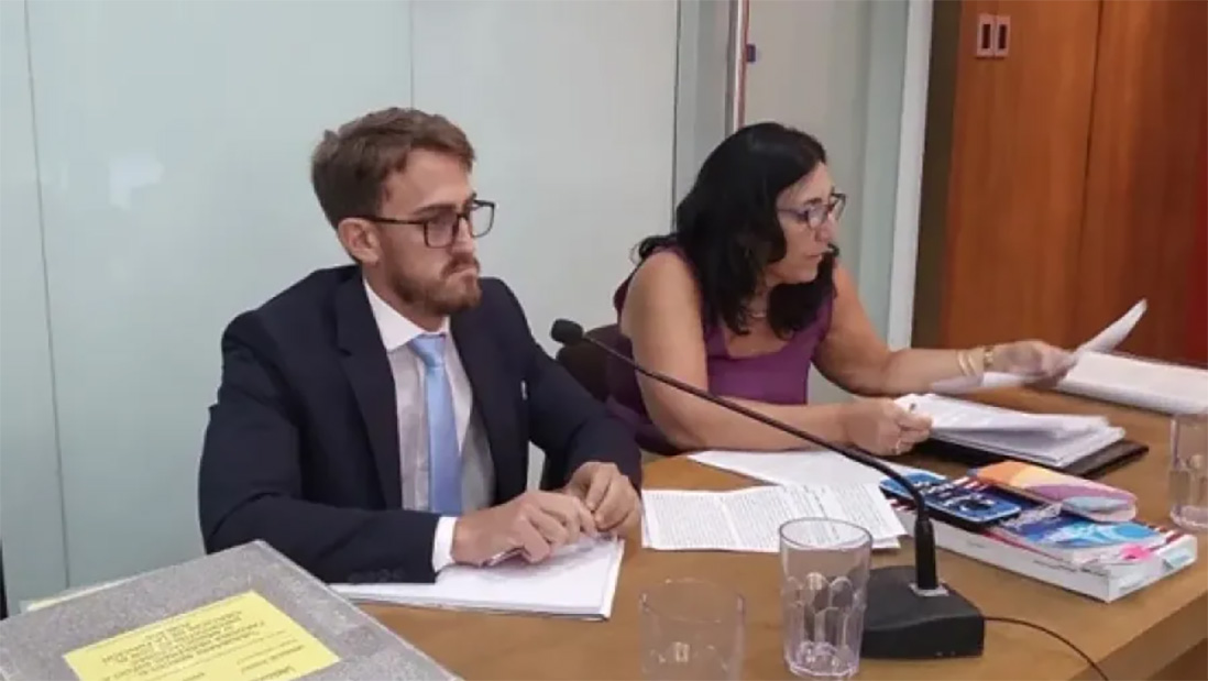 Imagen de archivo de los fiscales Gonzalo Badano y Patricia Yedro.