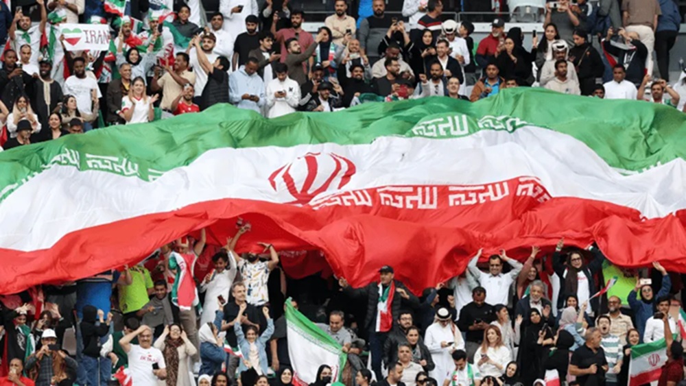 Irán hinchas