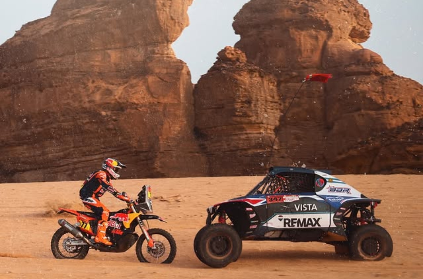 Luciano y Kevin Benavides | Rally Dakar 2026.