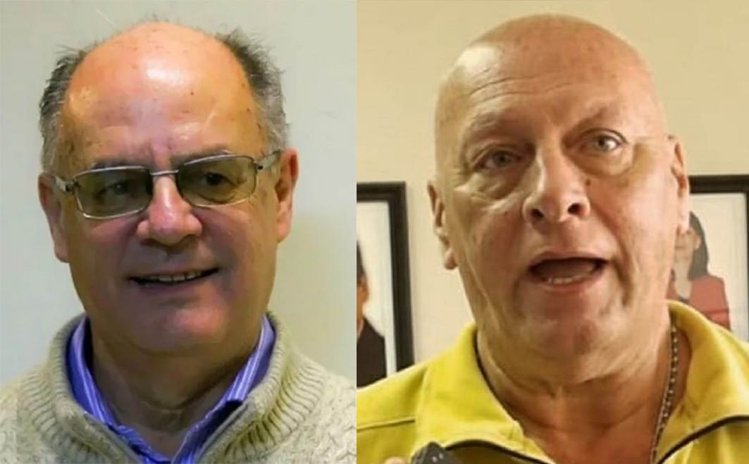 Emilio Martínez Garbino y Silvio Farach.