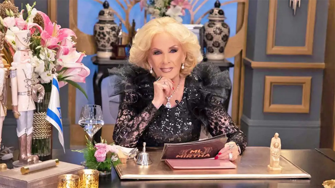 Mirtha Legrand. Irónicamente, podría esperarse que se convierta en influencer. 