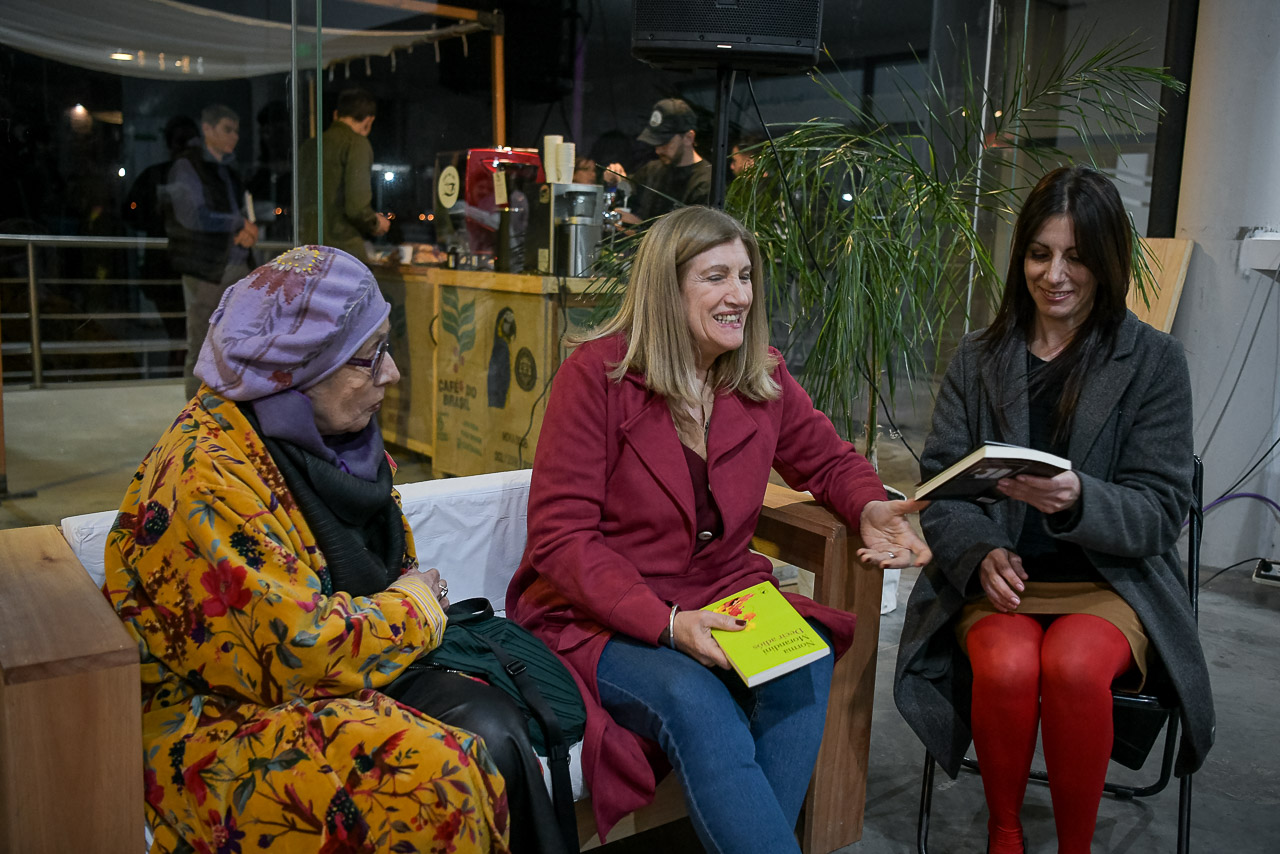 Norma Morandini, Rosario Romero y Luciana De Luca