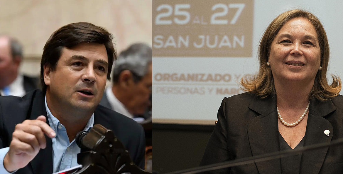 Francisco Morchio y Susana Medina de Rizzo.