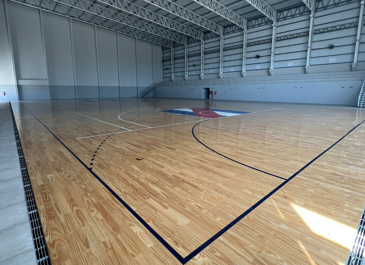 Gimnasio cerrado Parque Berduc