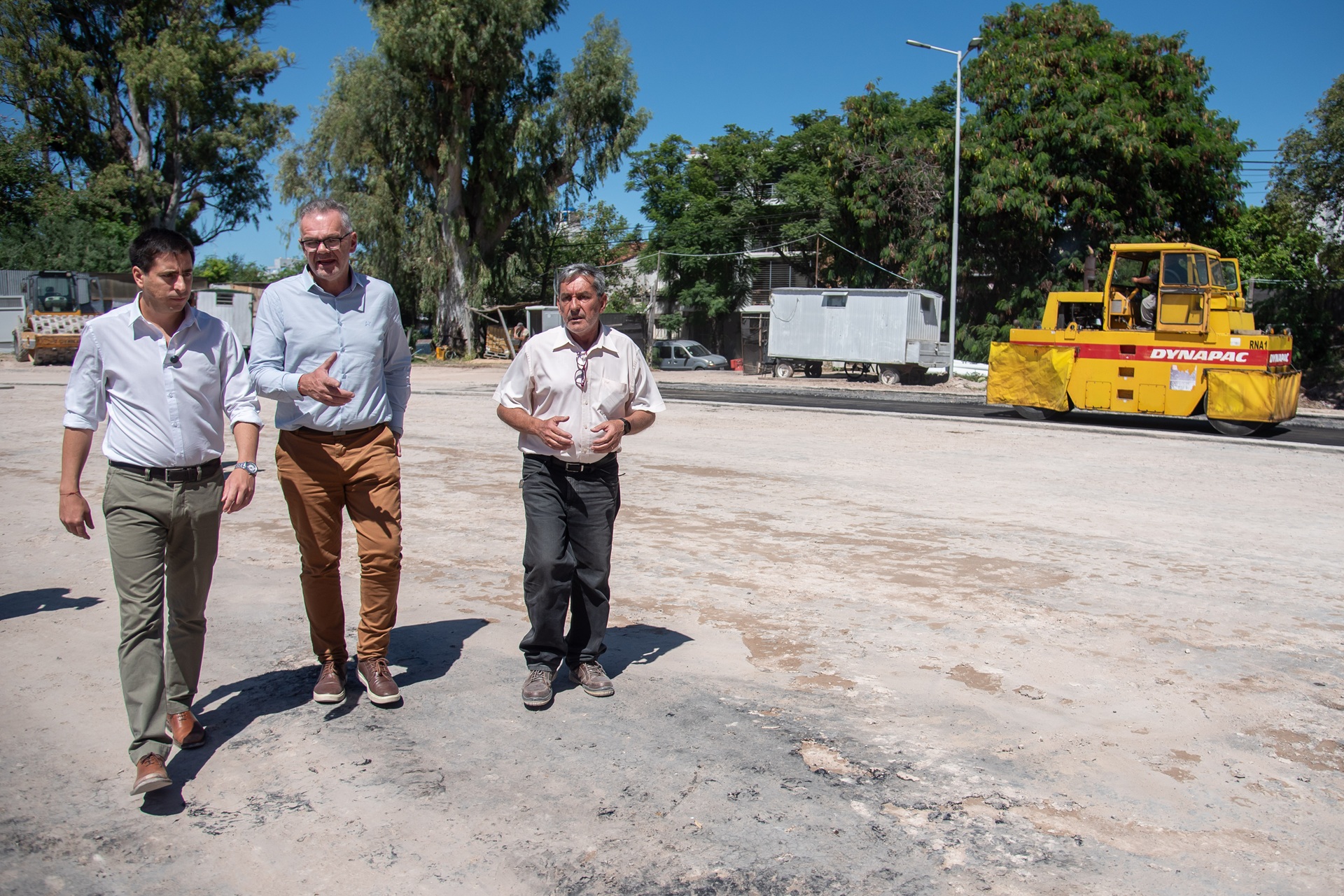Obras en el Parque Berduc