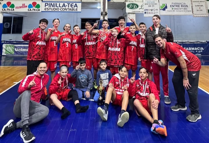 Paraná campeón infantiles