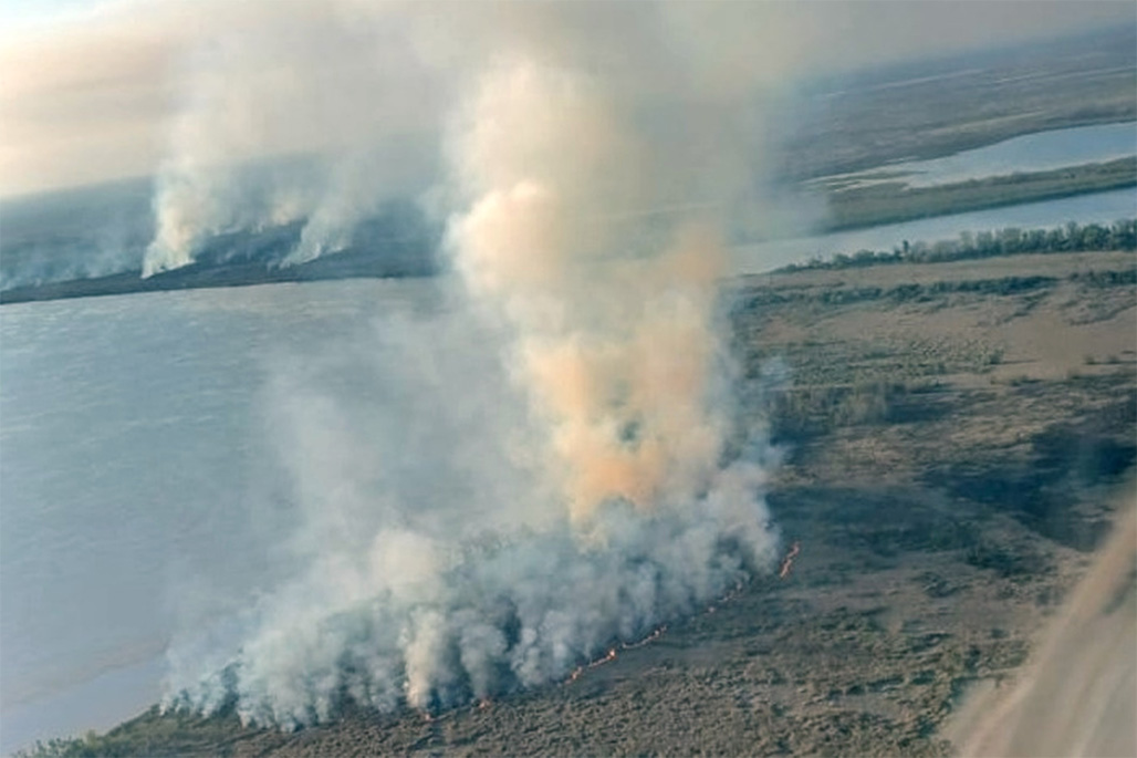 Incendios humedales