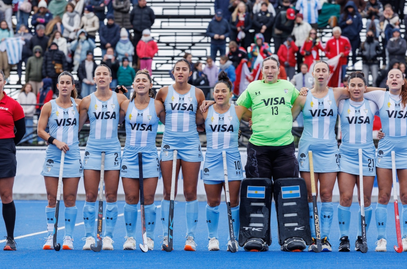 Selección Argentina de hockey sobre césped femenino.