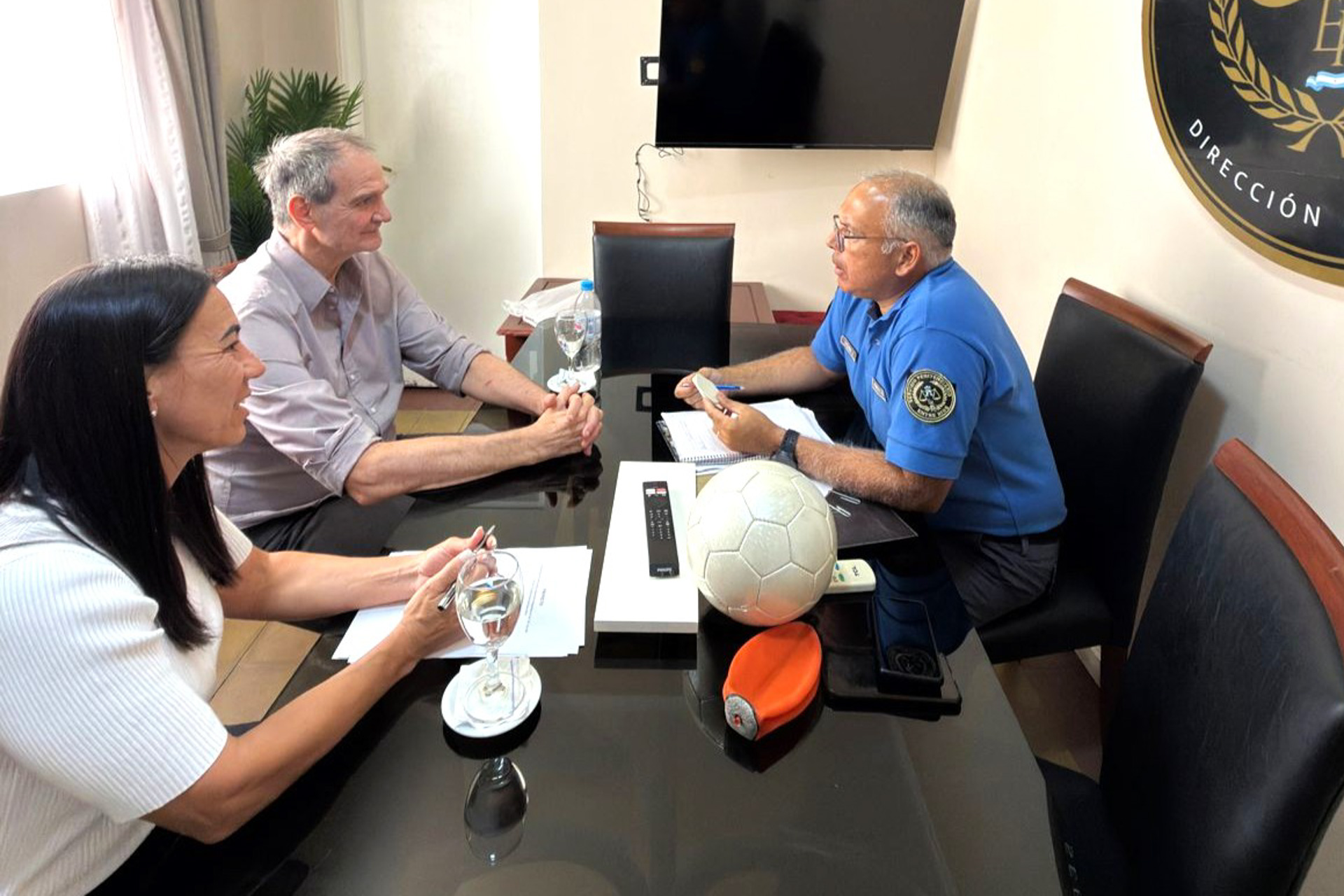 Reunión Deportes y Servicio Penitenciario