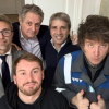 Javier Milei felicitó a Luis Caputo por las cifras de la inflación. Foto X
