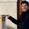 Axel Kicillof sonríe. Se convirtió en el gran ganador de la jornada electoral en la Provincia de Buenos Aires y se encamina para las presidenciales de 2027.