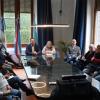 El intendente de Gualeguaychú Mauricio Davico y los ambientalistas afines se reunieron sin acceso a la prensa.