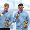 Los paranaenses Baltazar Itria y Priscila Vukonich hablaron tras sus podios panamericanos