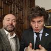 Javier Milei y Diego Spagnuolo.