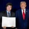 Javier Milei y Donald Trump el 23 de septiembre en Nueva York.