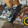 Se secuestró una gran cantidad de armas de fuego.