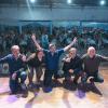 Los candidatos de Fuerza Entre Ríos -Adán Bahl, Guillermo Michel, Andrés Sabella y Fabiana Leiva- celebraron el Día de la Lealtad en Villaguay junto a 1.200 militantes.