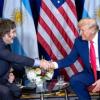 Javier Milei y Donald Trump.
