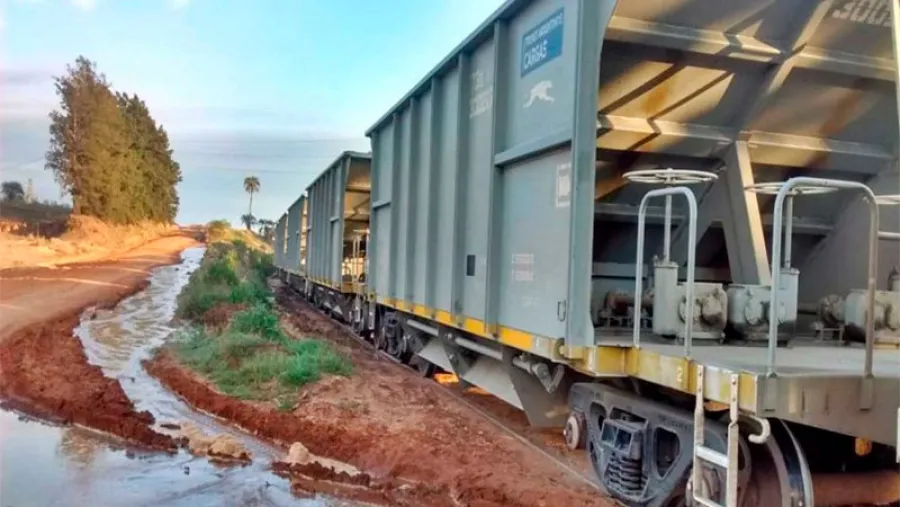 Concordia, descarrilamiento